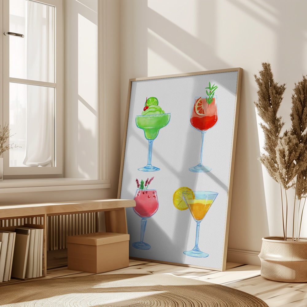 Cocktails Poster