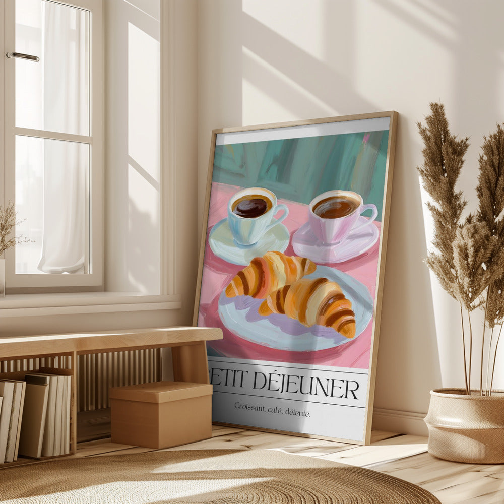 Petit dejeuner Poster