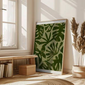 Jungle Leafs No 2 Poster