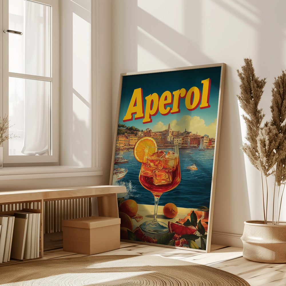 Aperol Vintage Commercial Poster