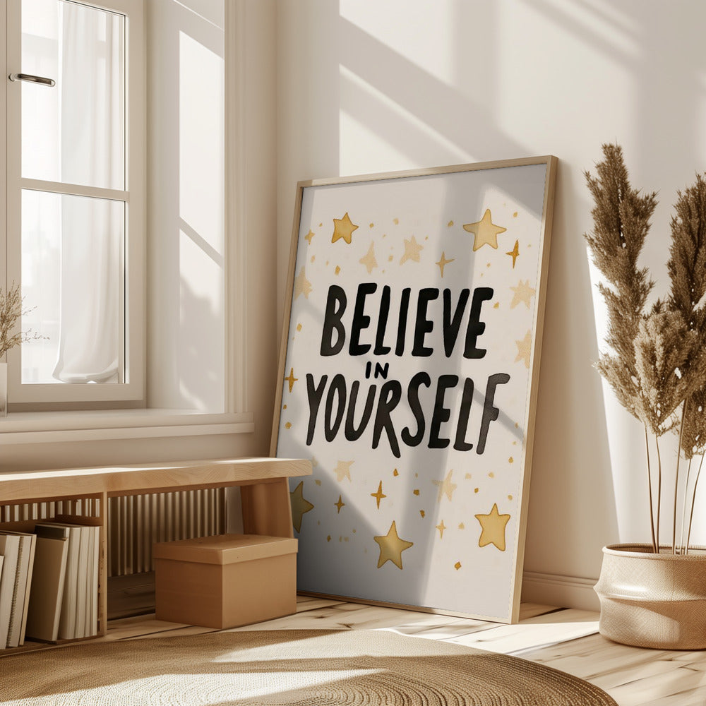 Believeinyourself Poster