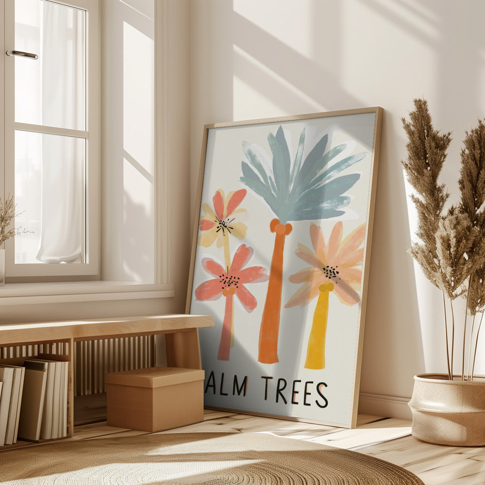 Palm Trees No 2 Poster