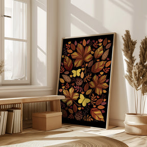 Autumny Black Poster