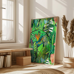 Bird of Paradise - Tropical Lush Poster