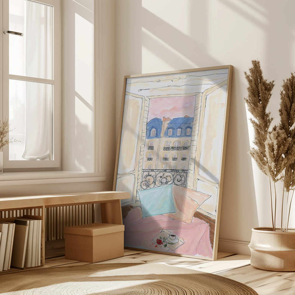 Cozy Apartment In Paris Poster