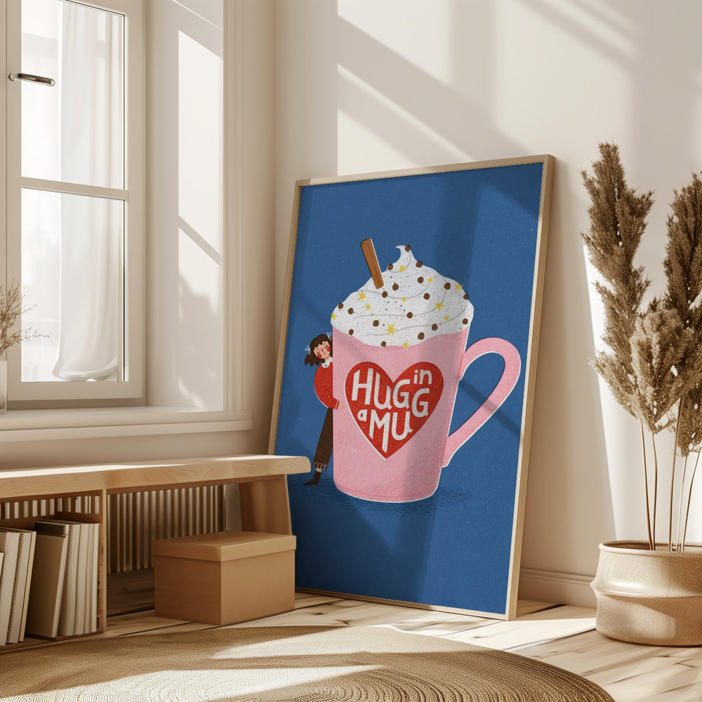 Hug In a Mug Poster