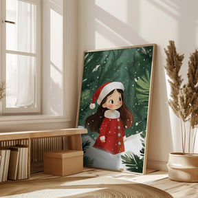 Christmas Girl Poster