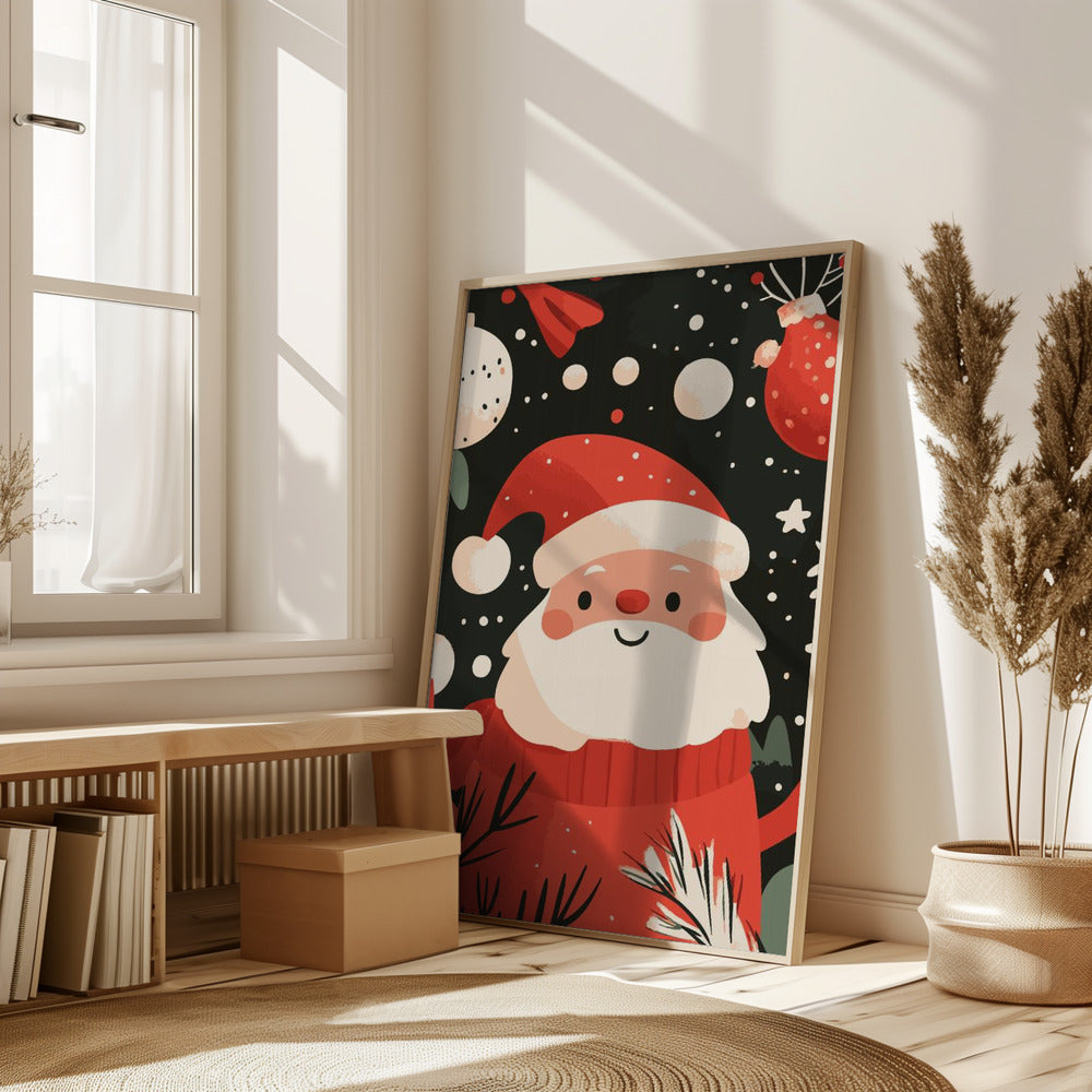 Happy Santa Poster