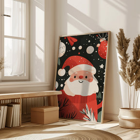 Happy Santa Poster