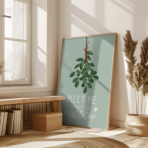 Meet me under the mistletoe Poster