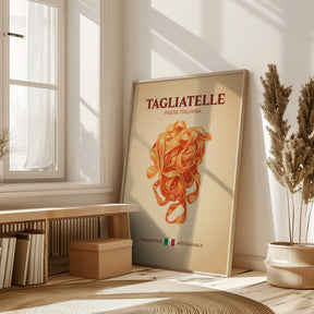 Tagliatelle Pasta Italiana Poster