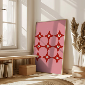 Flower Tile Poster