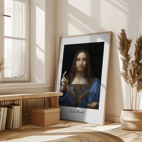 Salvator Mundi (circa 1500) Poster