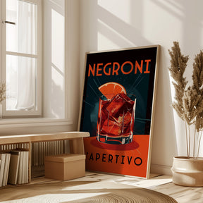 Negroni L&#039; Apertivo Poster