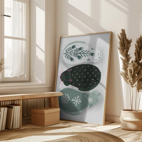 Scandicats - green Poster