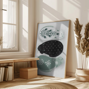 Scandicats - green Poster