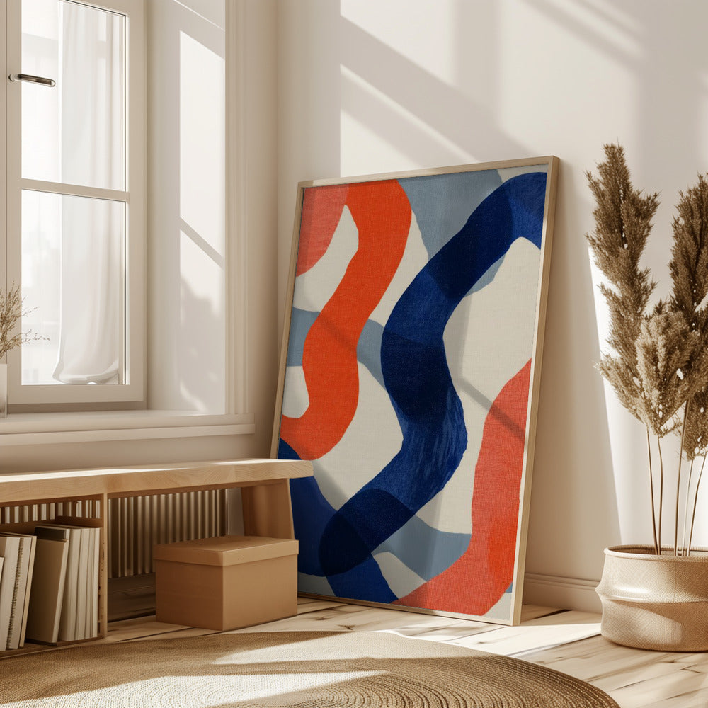 Bold Line Art Poster