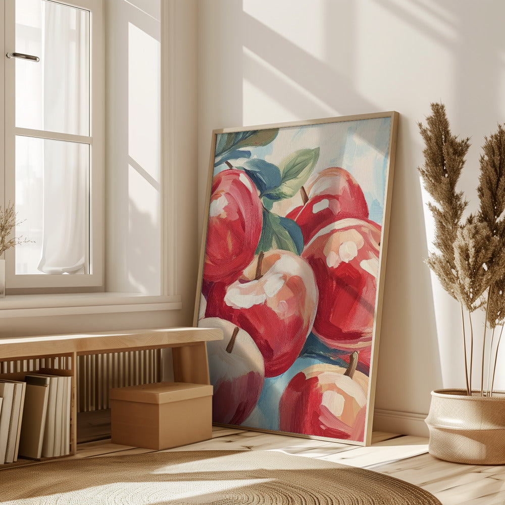 Apples Painting Poster