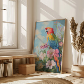 Colorful Parrot Poster