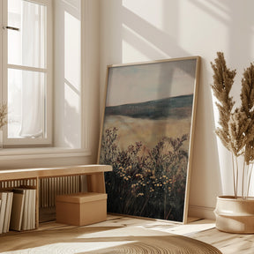 Landscape Flower Poster