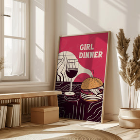 Girl Dinner No 3 Poster