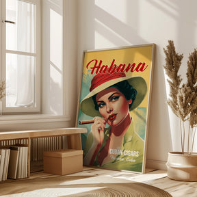 Habana - Cuban Cigars Poster