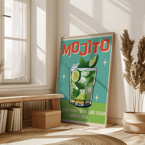 Mojito Cocktail Poster