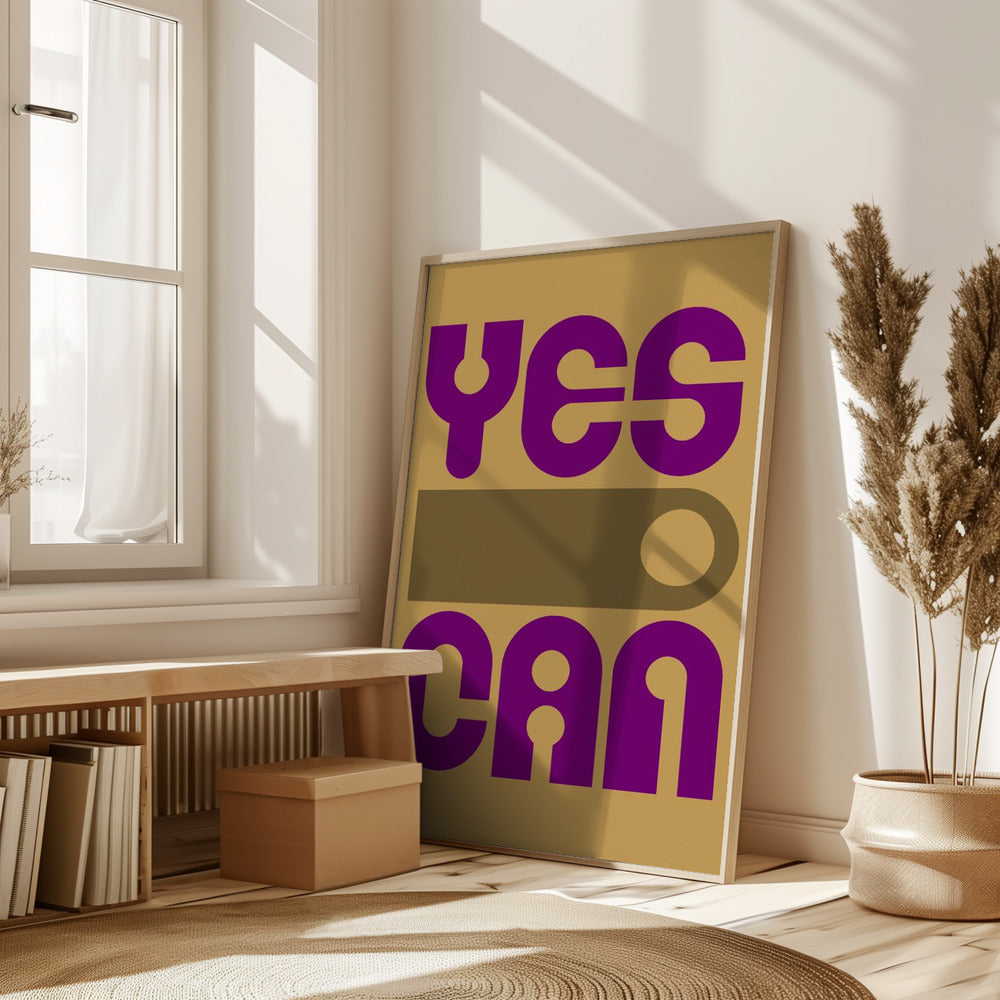 Yes I Can Poster