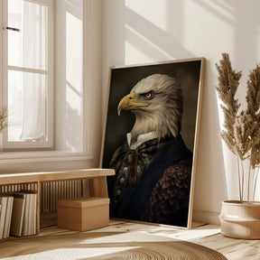 Bald Eagle Portrait Poster