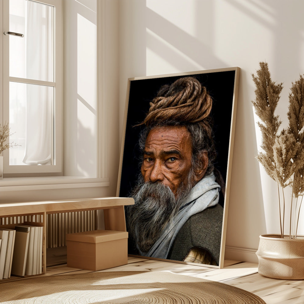 Portrait of a Sadhu... Poster