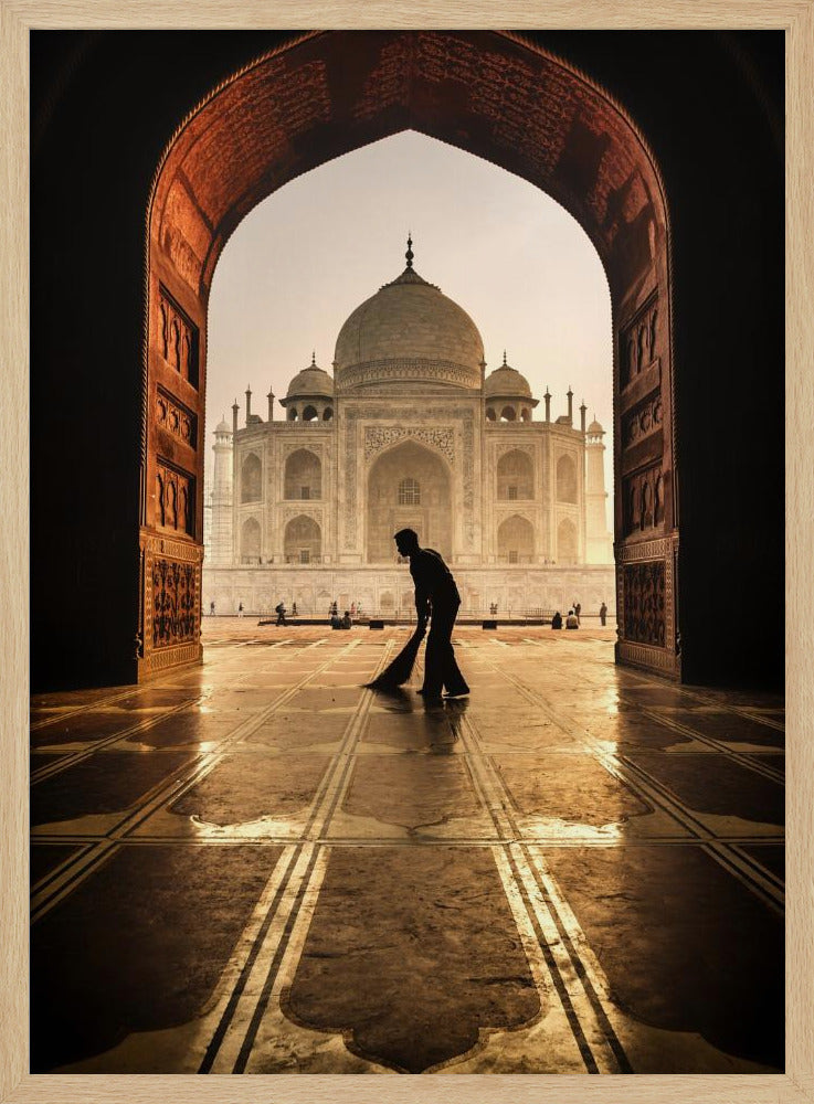 taj mahal cleaner Poster