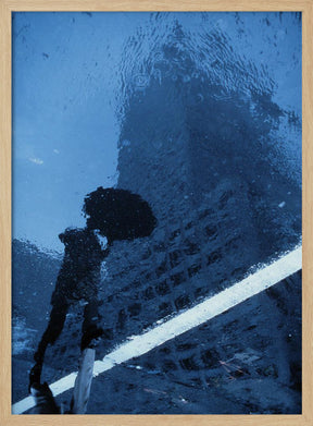 Swinging in the rain (from the series &quot;New York Blues&quot;) Poster