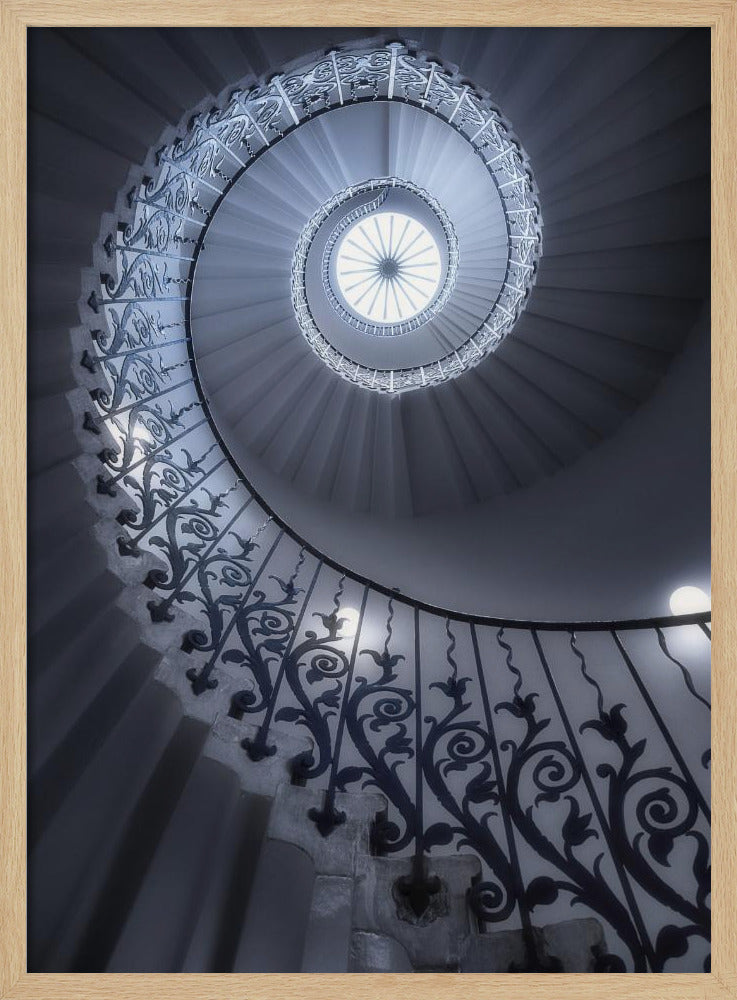 Tulip Stairs Poster