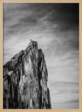 Balancing between Earth and Sky Poster