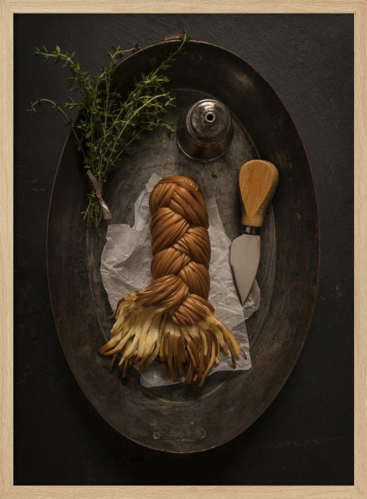 Russian smoked cheese Poster