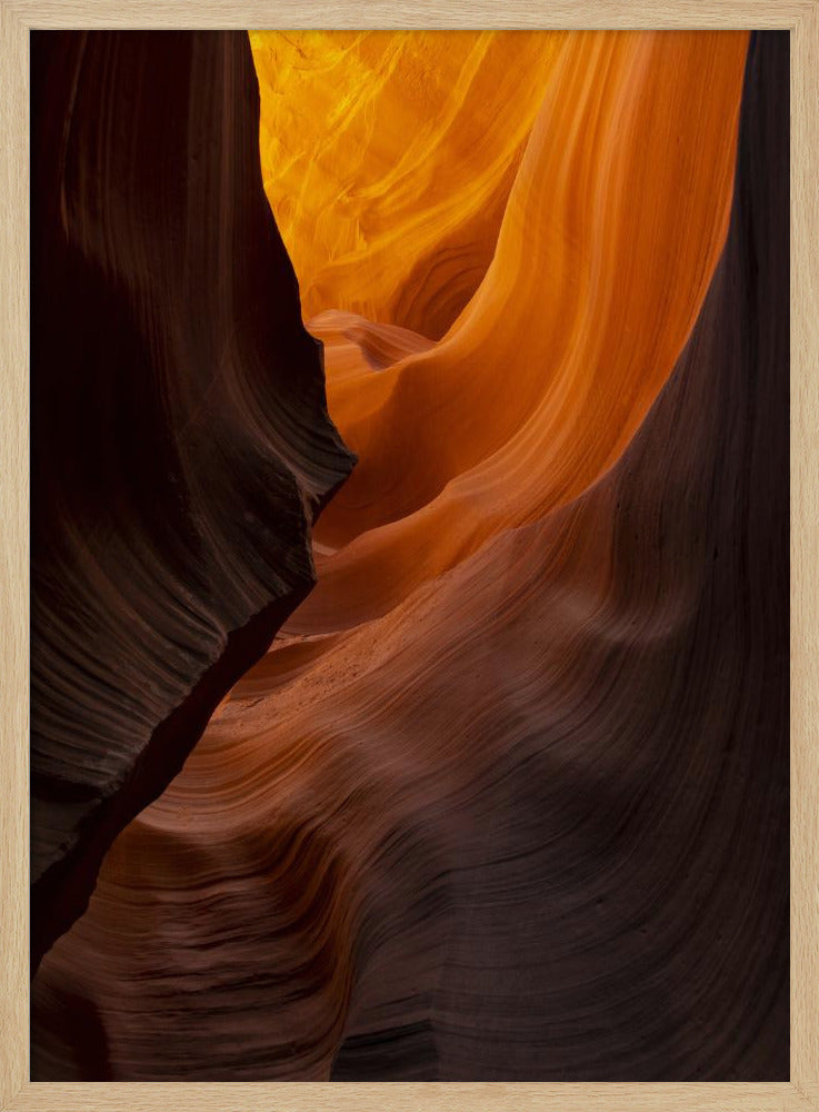 Antelope Canyon 3 Poster