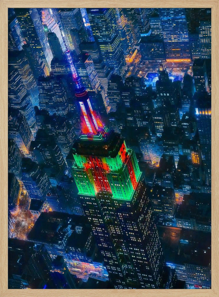 Flying NYC Poster