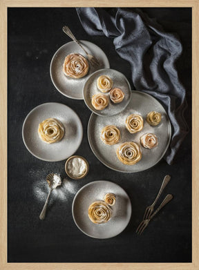 Apple roses tartlets Poster