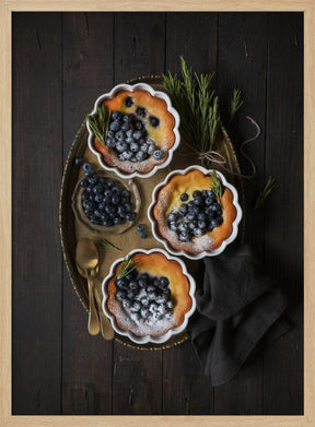 Blackberry cheesecake with rosemary Poster