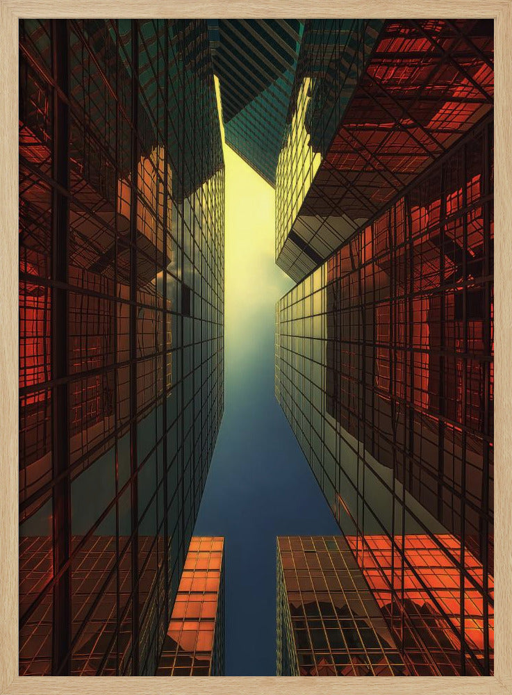 Hong Kong city Poster