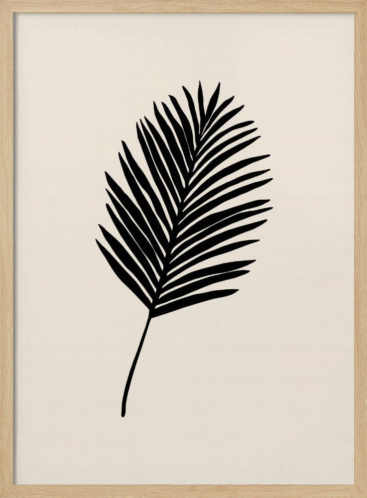 Black Palm Poster