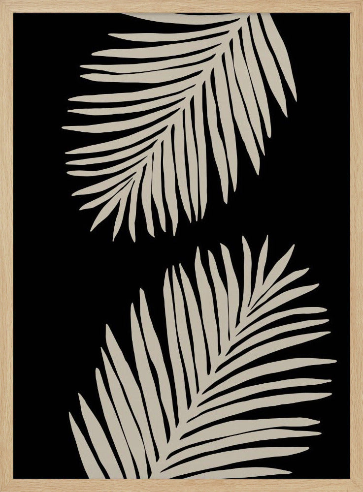 Palm Leaves Poster