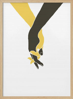 Holding Hands Poster