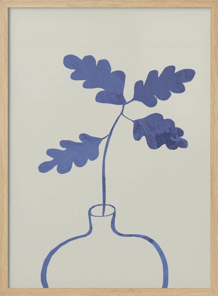 Blue Oak Plant Poster