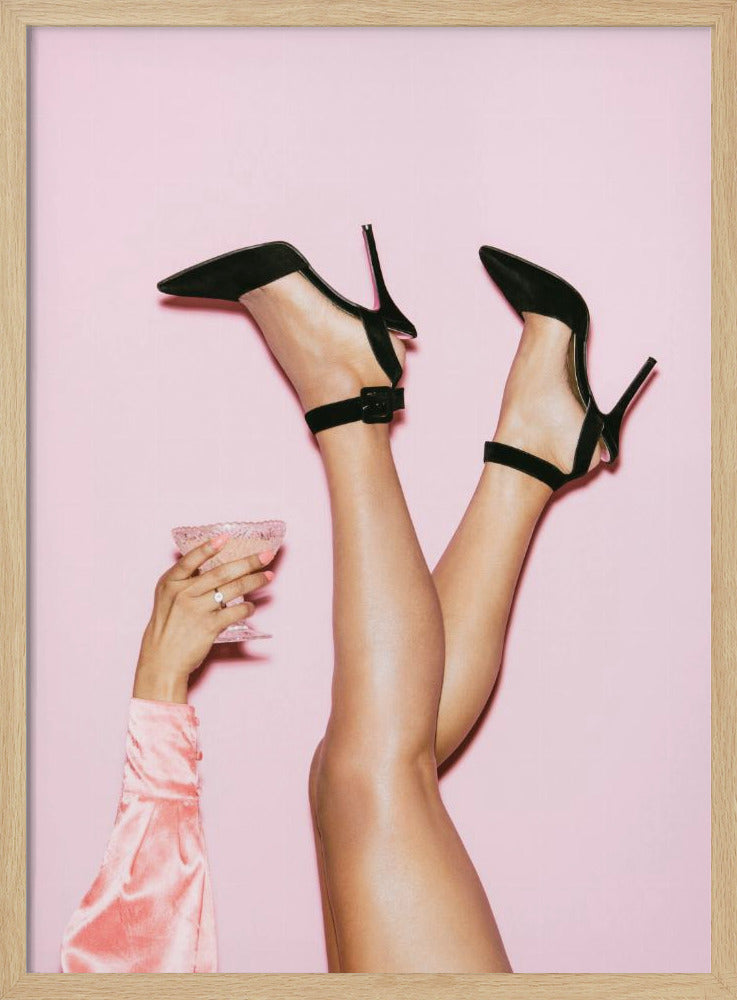 Cheers Peaches Poster