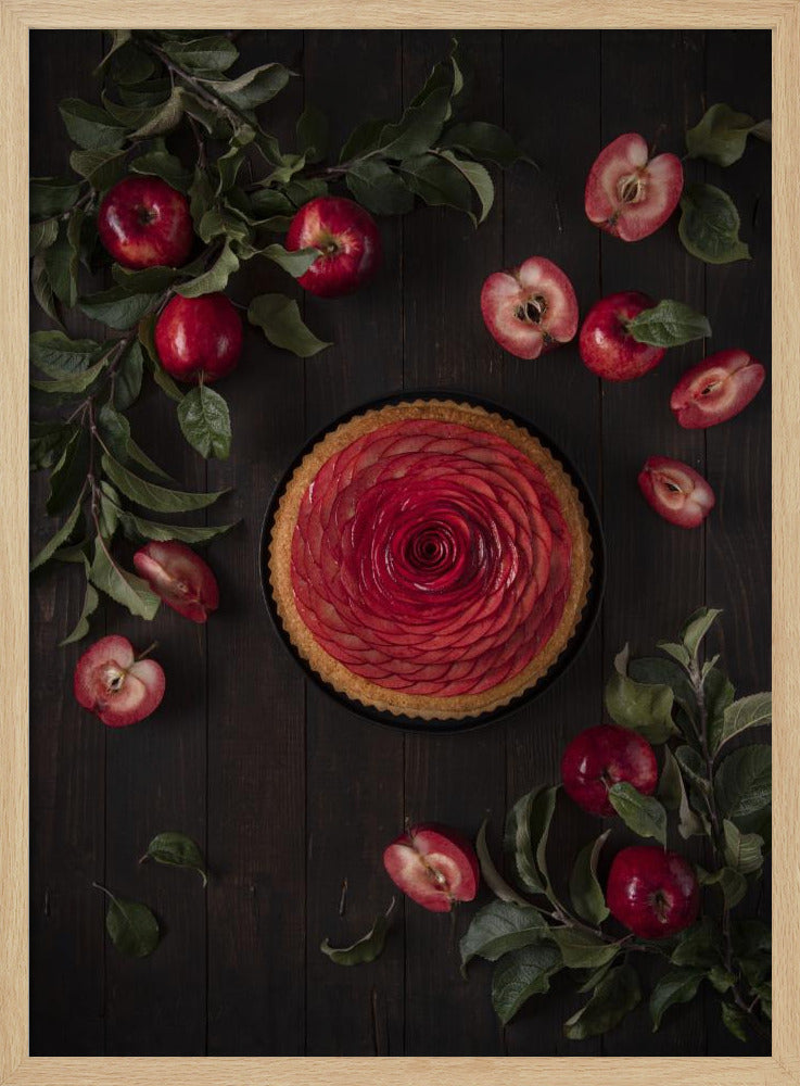 Redlove apples frangipane tart Poster