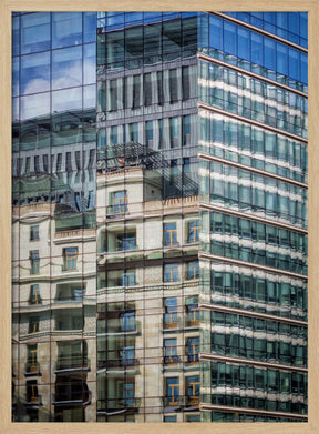 Reflected  facade Poster