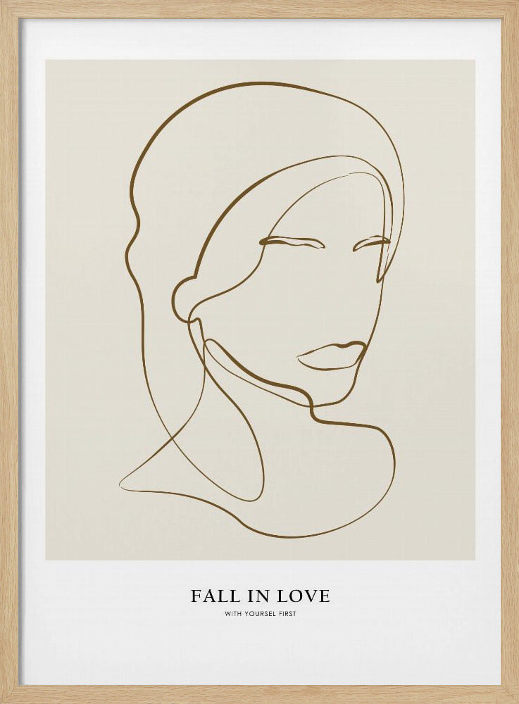 Woman portrait Poster