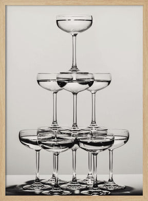 Champagne tower_6 Poster