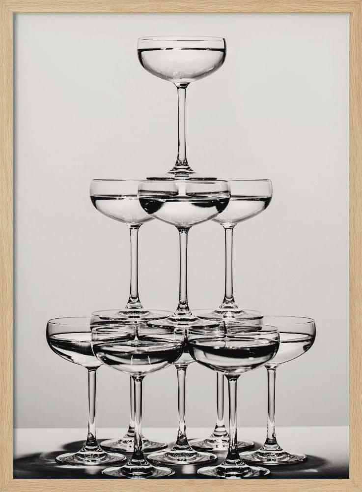 Champagne tower_6 Poster